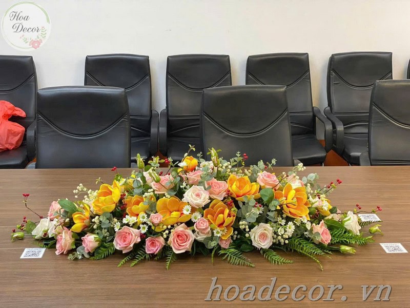 Lẵng Hoa Bàn Họp