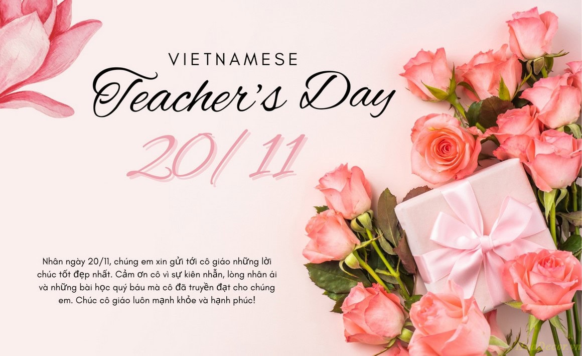Lời Chúc 20/11